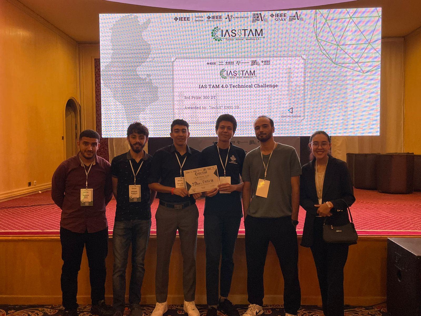 3rd Place in IASTAM Hackathon